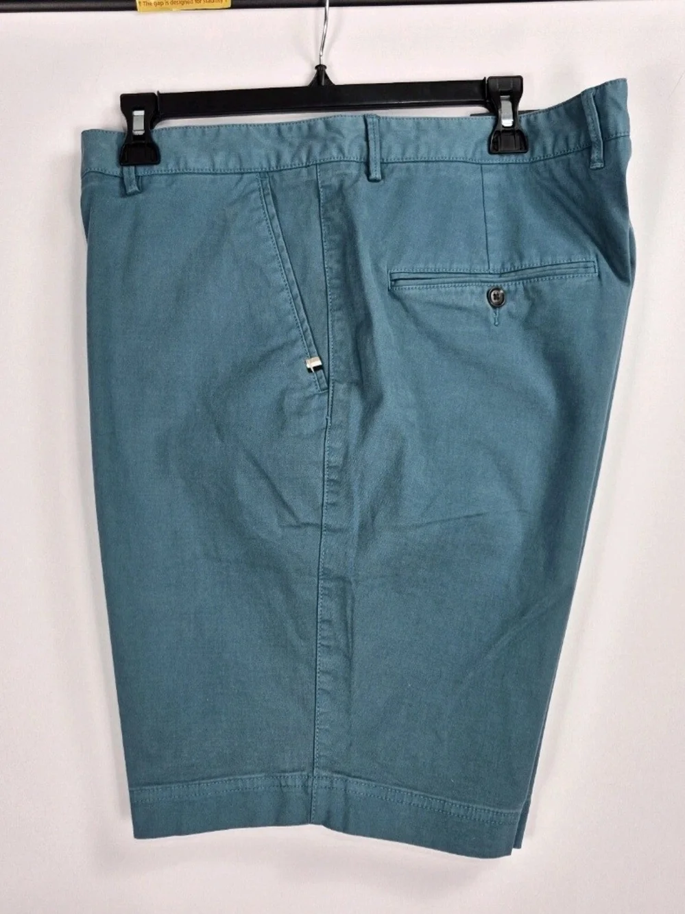 Boss Hugo Boss Men's Shorts Size 38 Slice Slim Fit Green Flat Front NWT 09